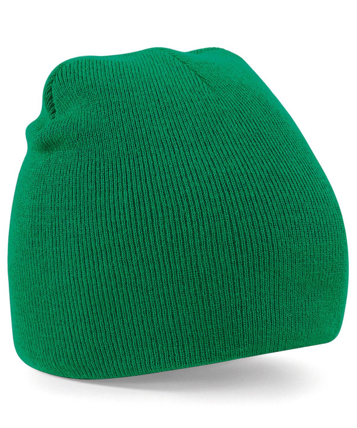 Kelly Green - Two-tone pull-on beanie