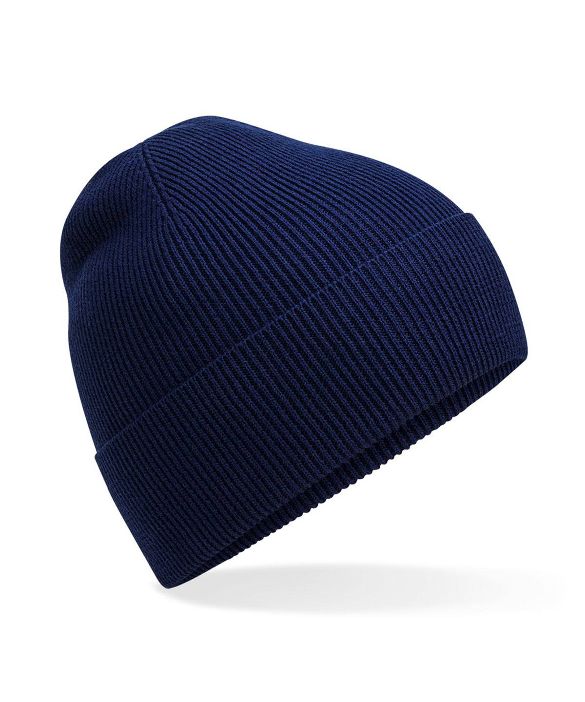 Oxford Navy - Organic cotton fine knit beanie