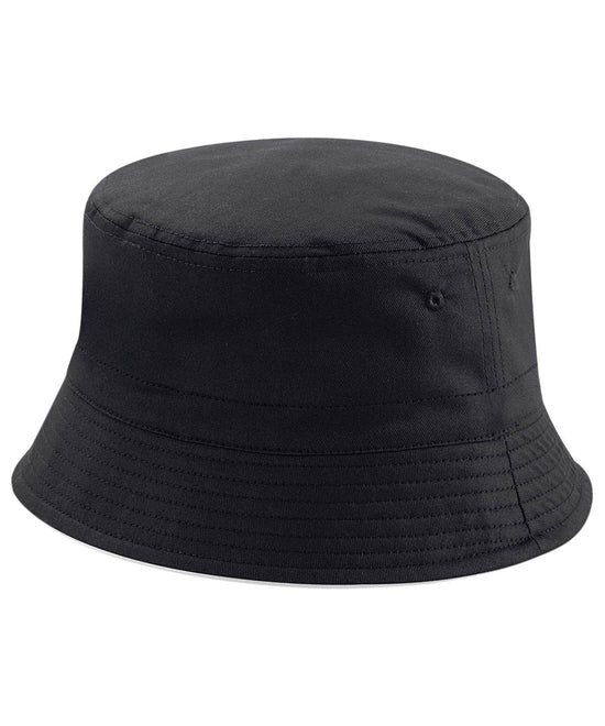 Black/Light Grey - Reversible bucket hat