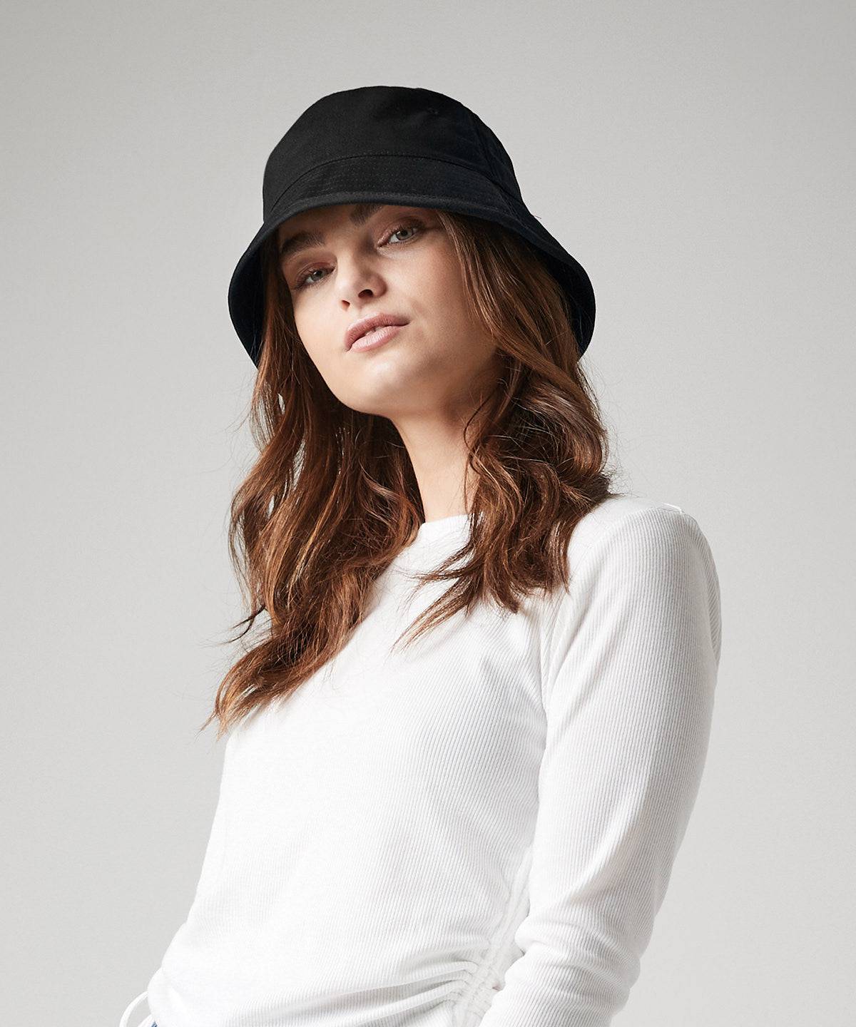 Black - Organic cotton bucket hat