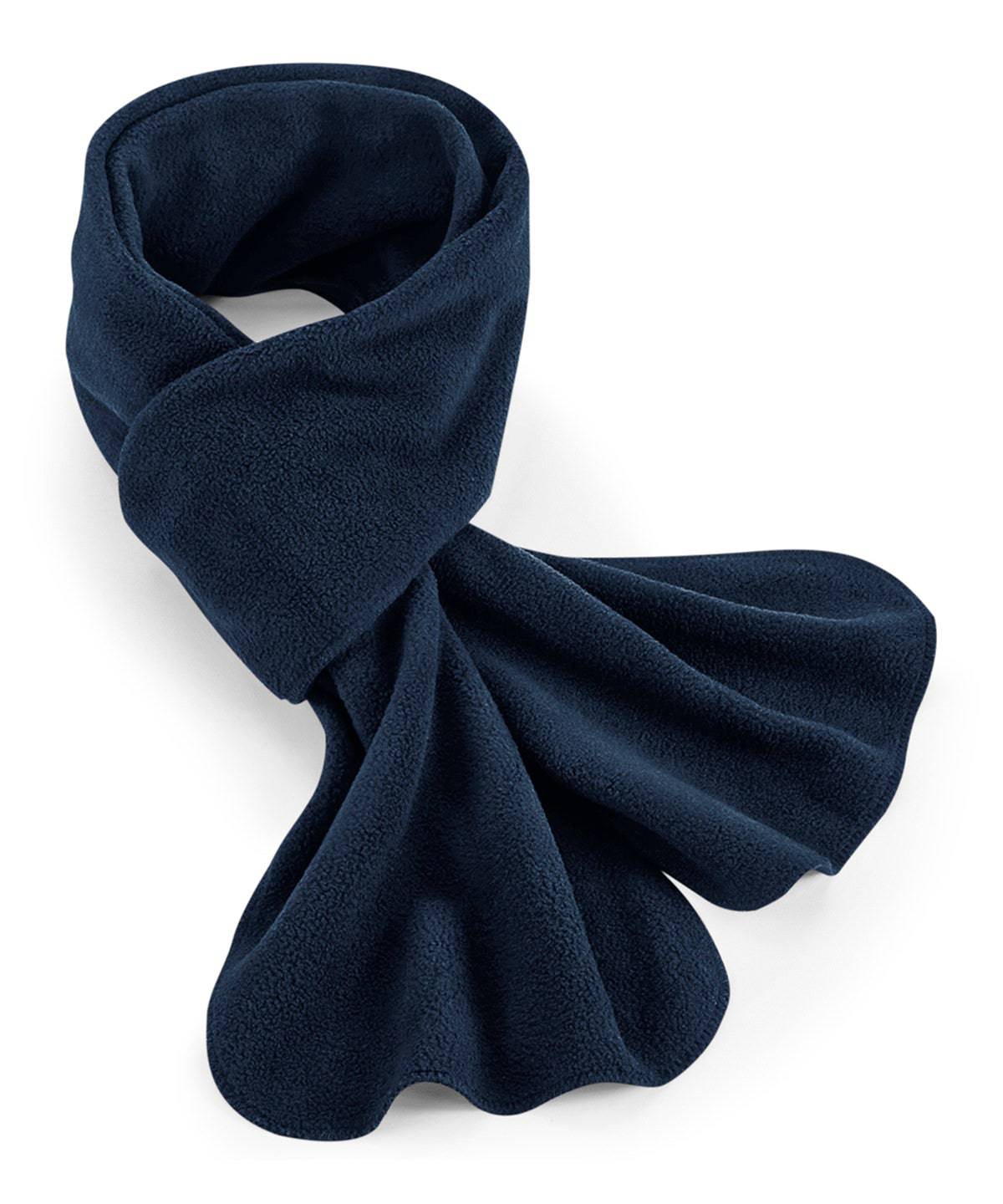 Load image into Gallery viewer, French Navy - Recycled fleece scarf
