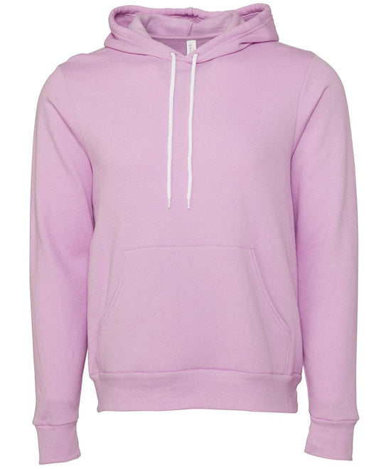 Lilac - Unisex polycotton fleece pullover hoodie