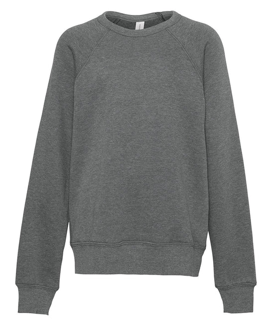 Deep Heather - Unisex sponge fleece crew neck sweatshirt