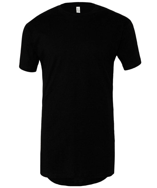 Black - Unisex long body urban t-shirt