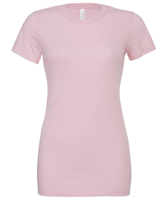 Pink - Entspanntes Kurzarm-T-Shirt aus Jersey für Damen