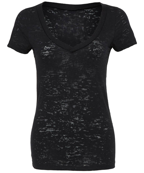SoftPink - Burnout v-neck t-shirt