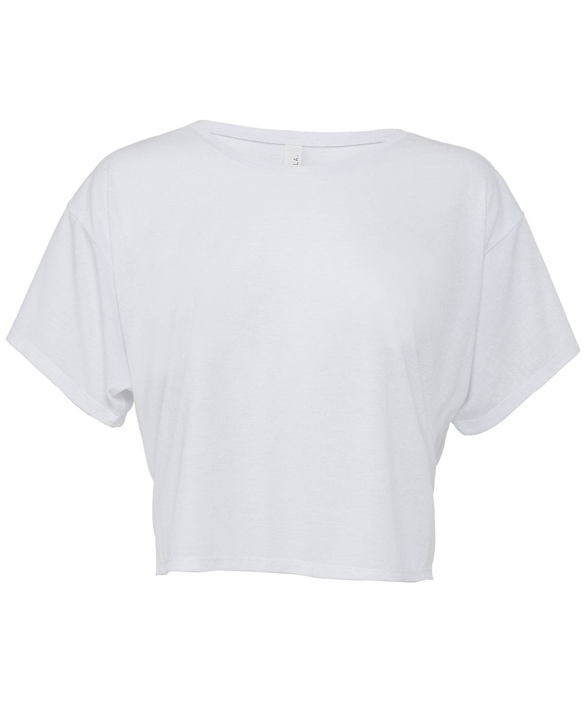 White - Flowy boxy t-shirt