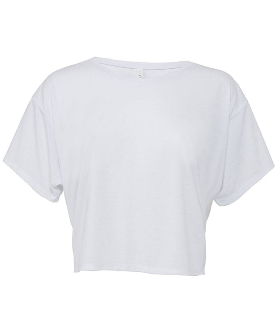 White - Flowy boxy t-shirt