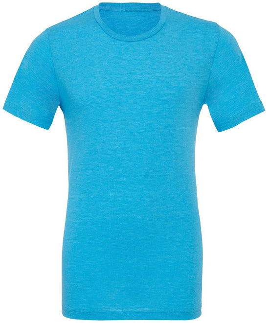 Aqua Triblend - Unisex triblend crew neck t-shirt