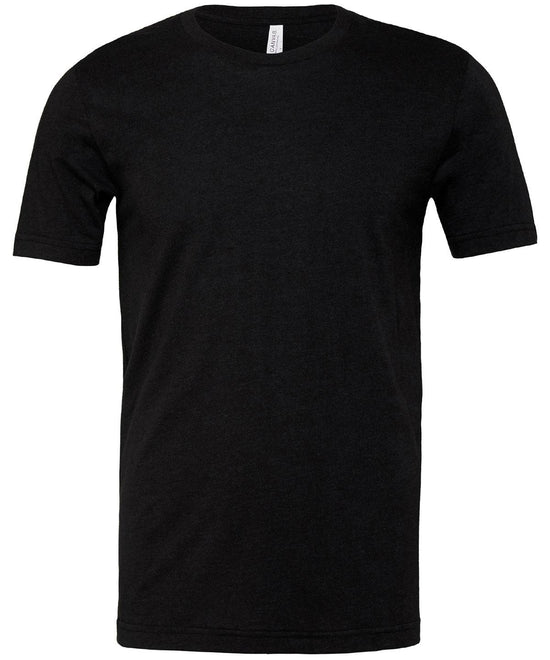 Black Heather - Unisex heather CVC short sleeve t-shirt