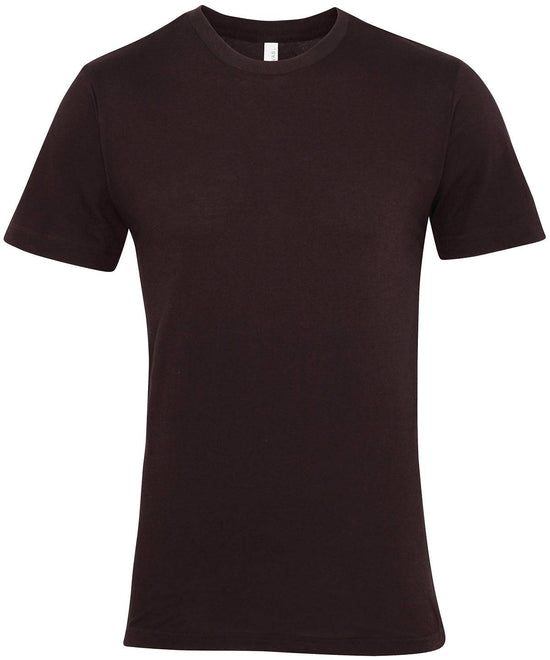 Brown - Unisex Jersey crew neck t-shirt