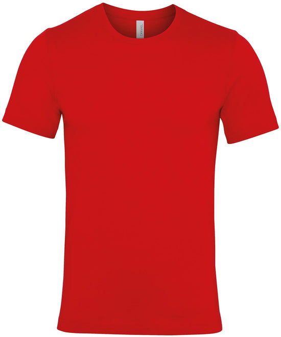 Canvas Red - Unisex Jersey crew neck t-shirt