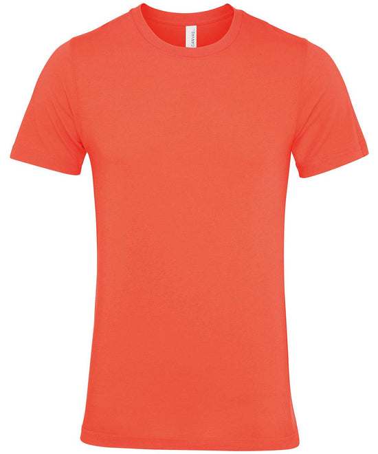 Coral - Unisex Jersey crew neck t-shirt