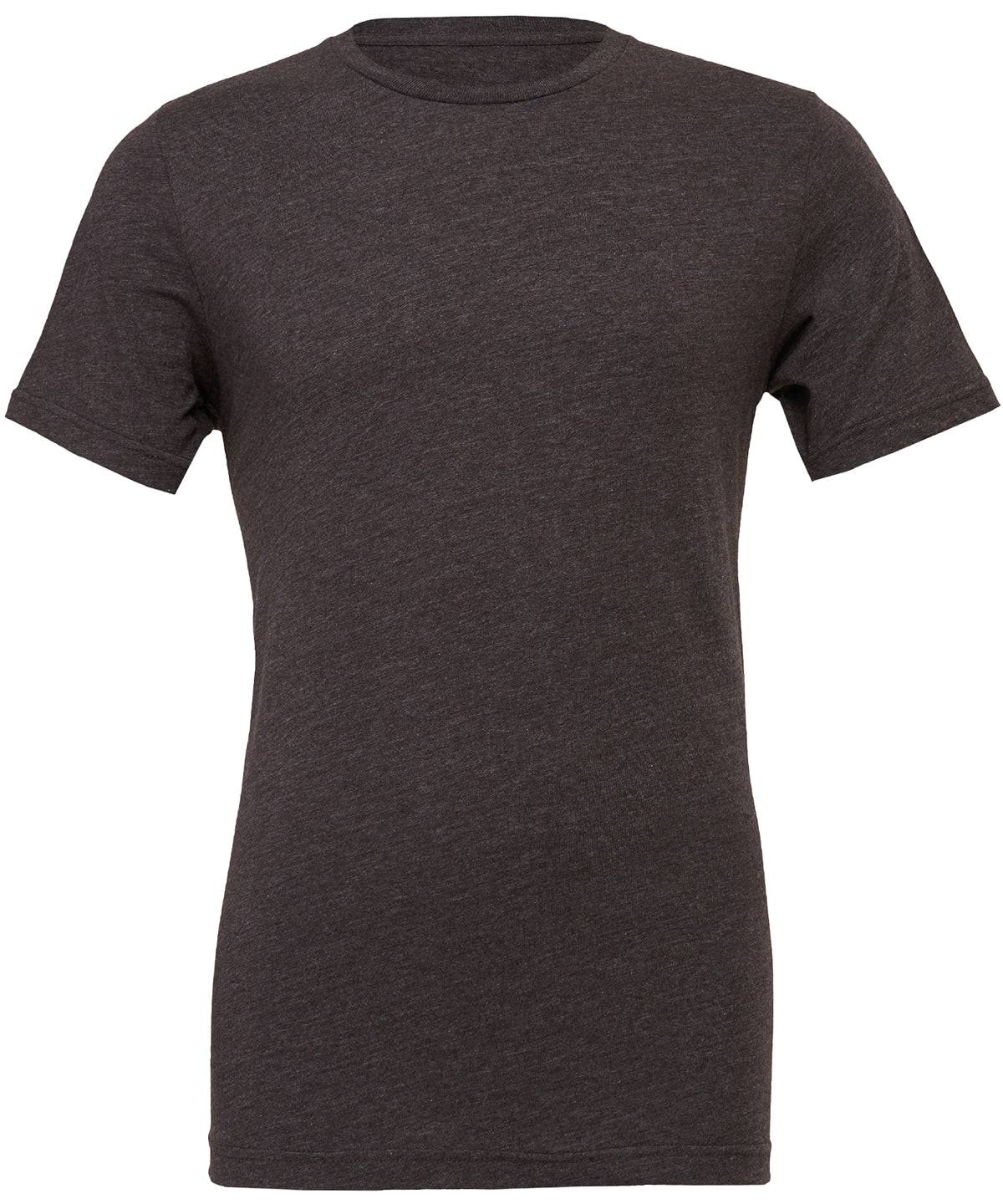 Dark Grey Heather - Unisex heather CVC short sleeve t-shirt