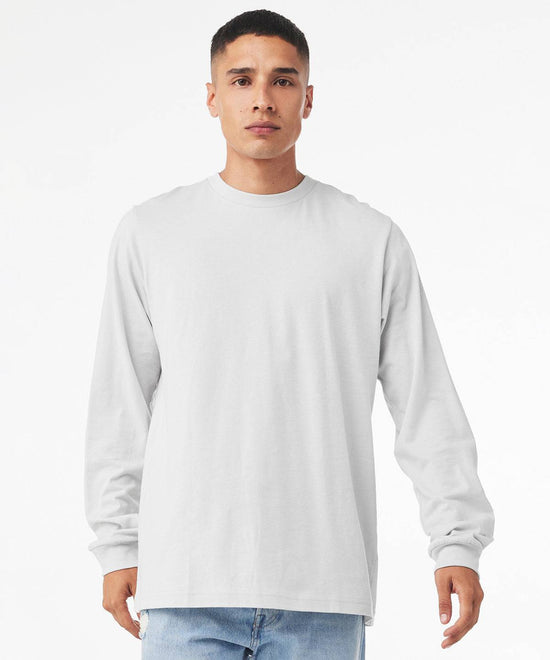 White - Unisex Jersey long sleeve tee