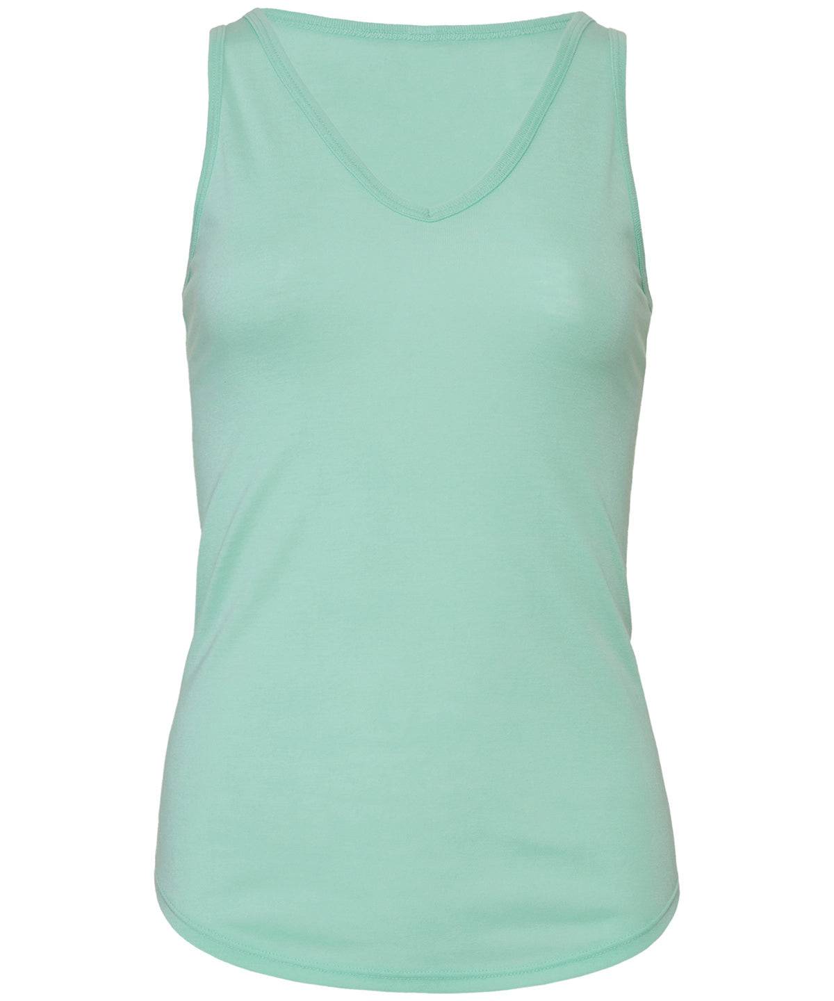Coral - Flowy v-neck tank top