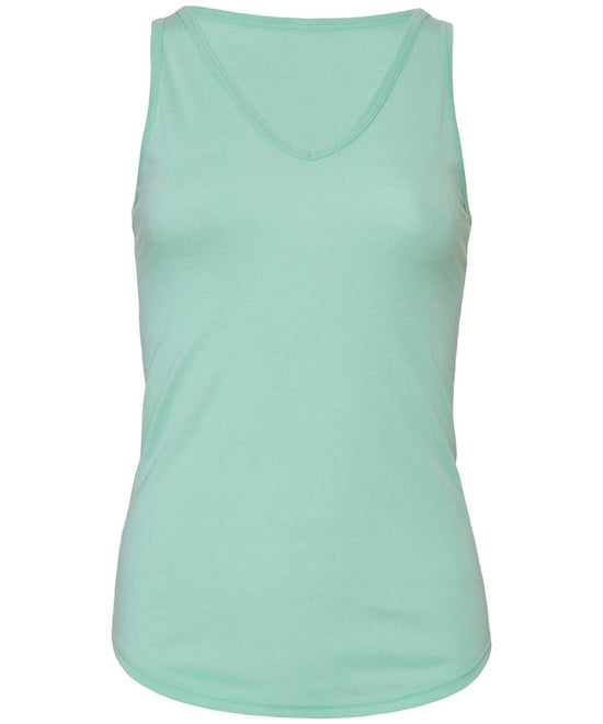 Coral - Flowy v-neck tank top