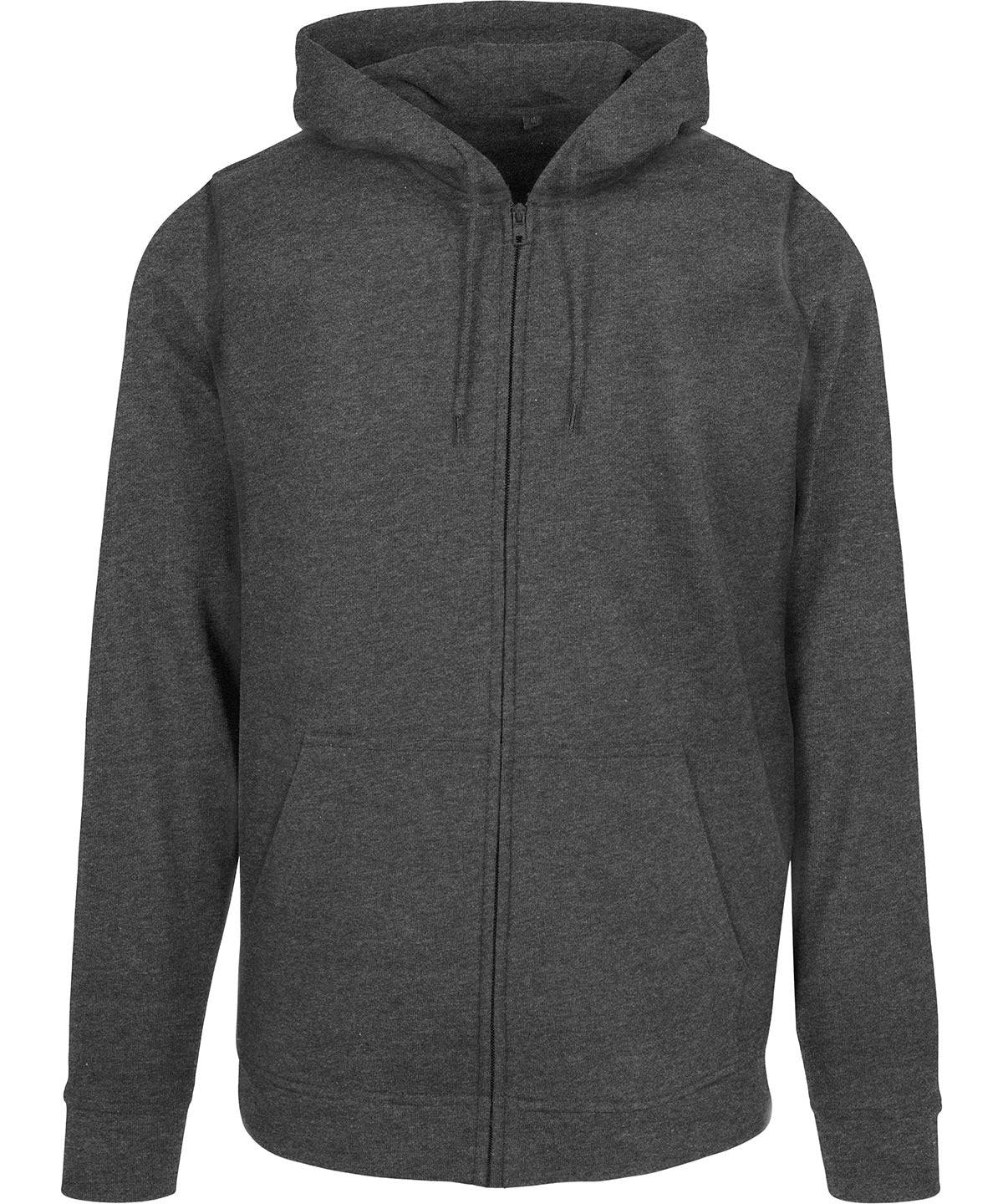 Charcoal - Basic zip hoodie