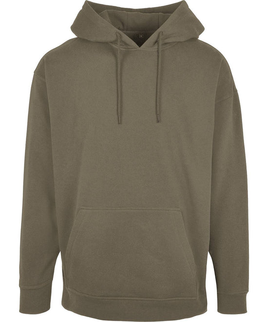 Olive - Basic oversize hoodie