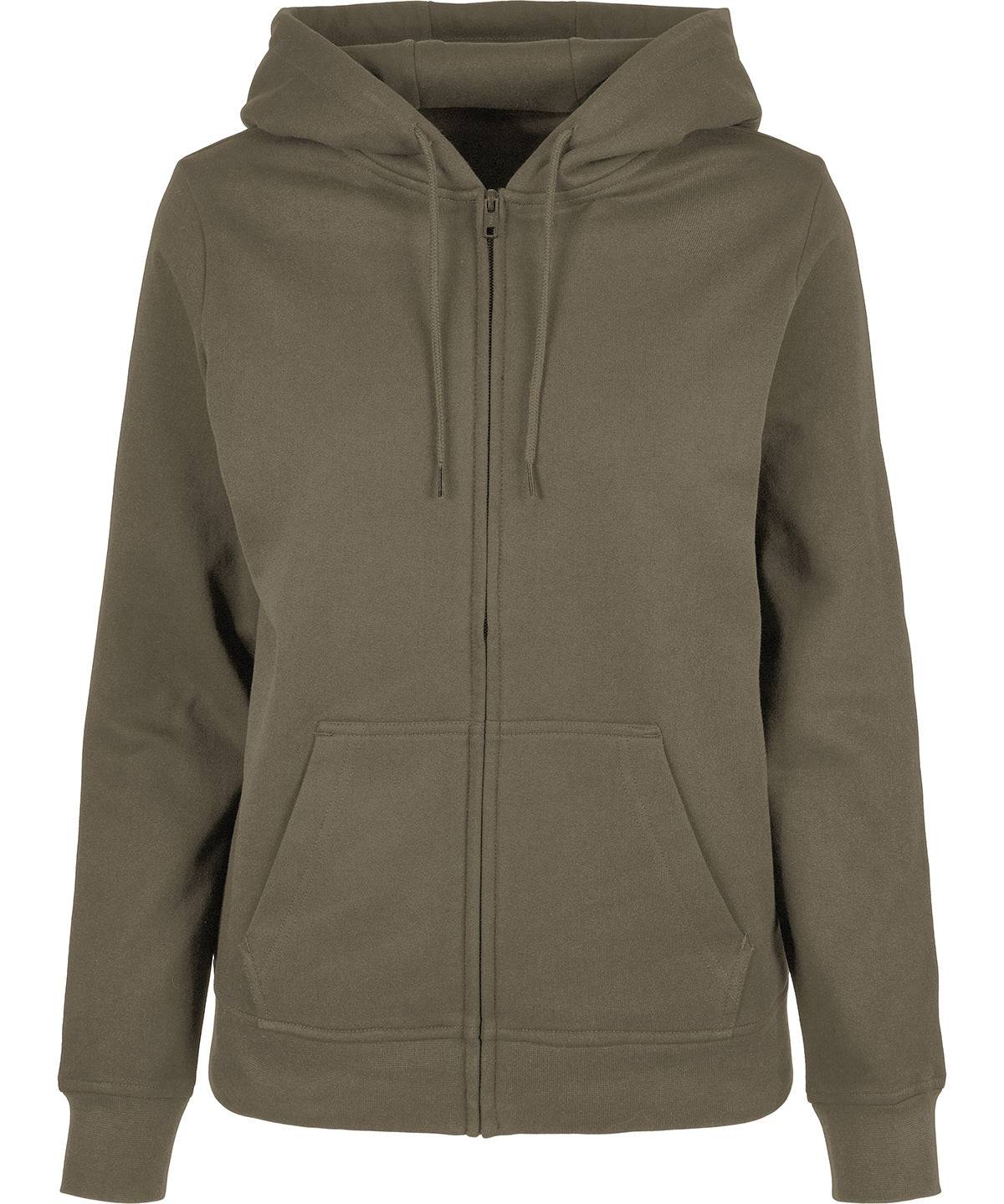 Olive - Women’s basic zip hoodie