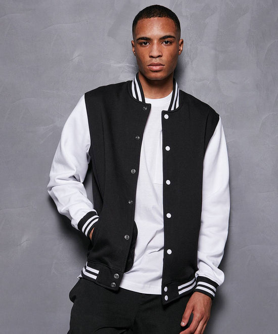 Black/White - Basic college jacket