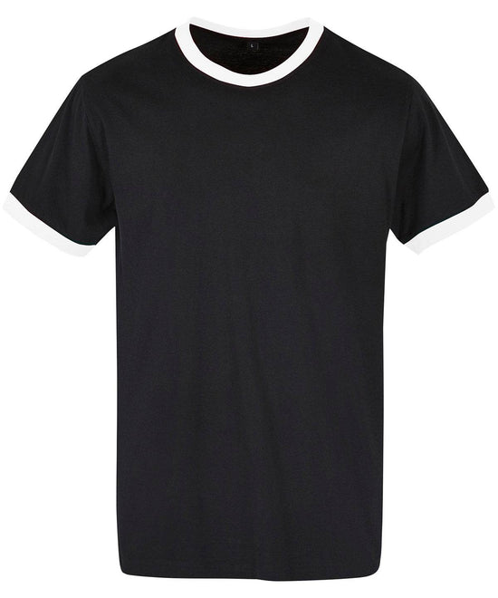 Load image into Gallery viewer, Black/White - Ringer tee
