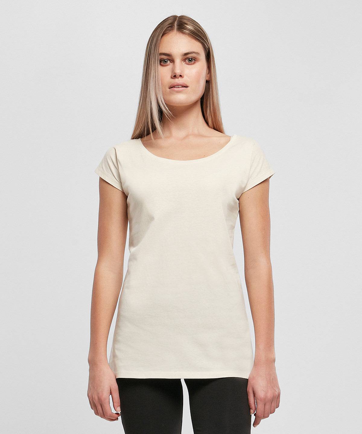 Lilac - Women's wide neck tee