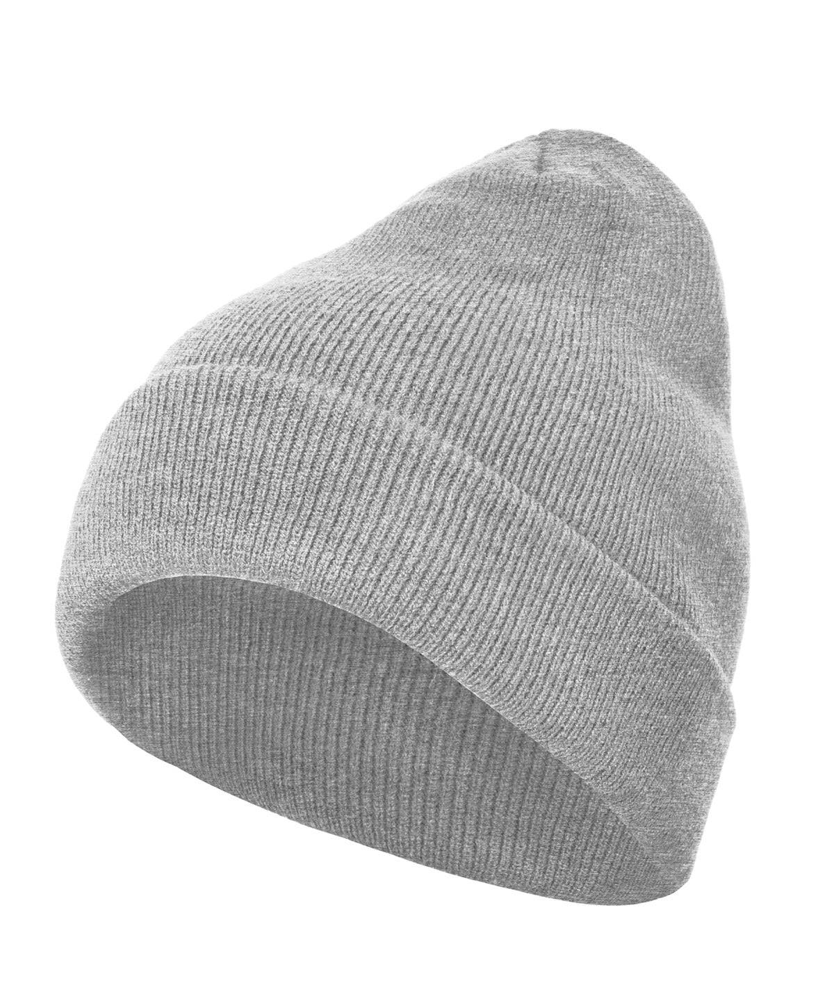 Heather Grey - Heavy knit beanie