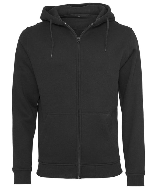 Black - Heavy zip hoodie