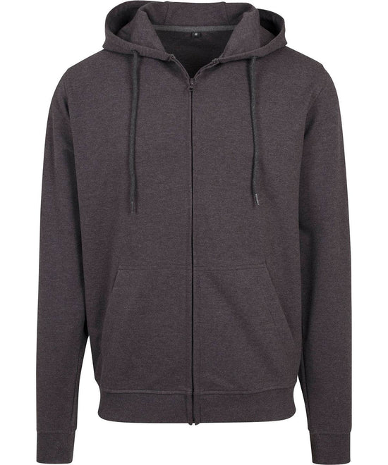 Charcoal - Terry zip hoodie