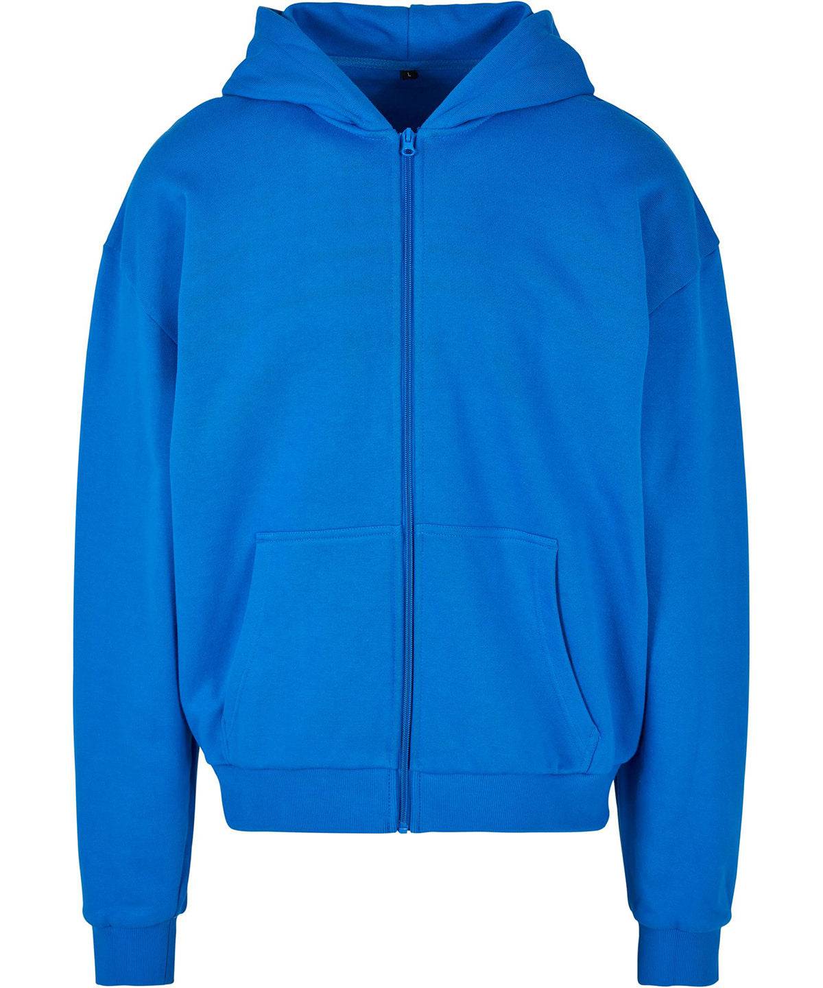 Cobalt Blue - Ultra heavy zip hoodie