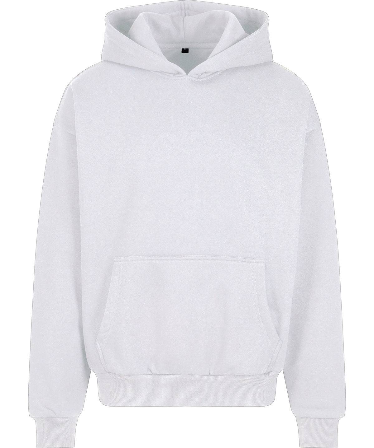 White - Ultra-heavy oversized hoodie