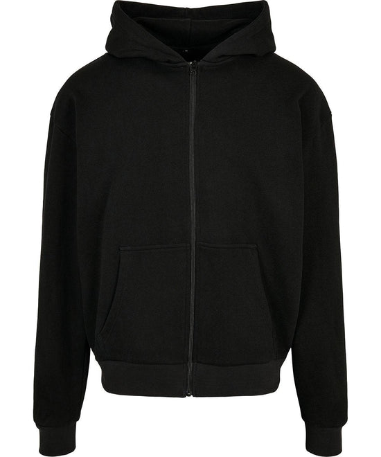 Black - Ultra heavy zip hoodie