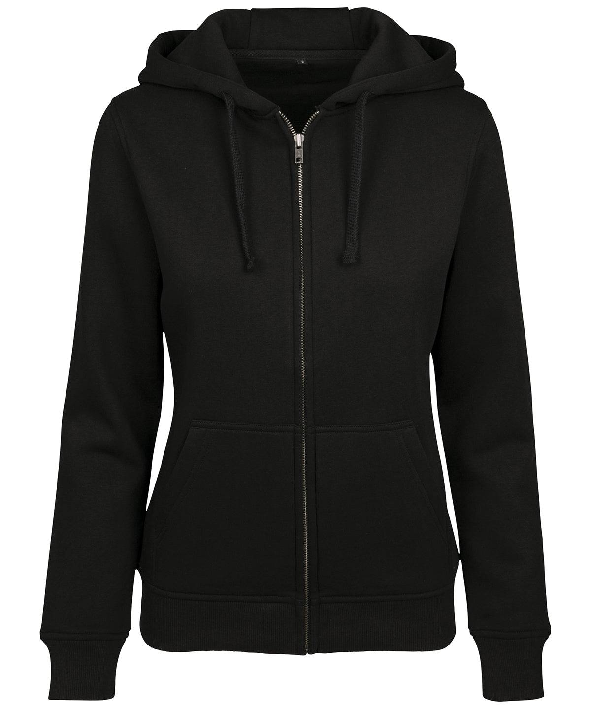 Black - Women's merch zip hoodie