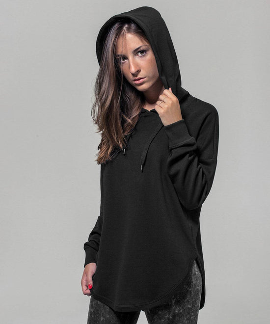 Black - Women's oversized hoodie