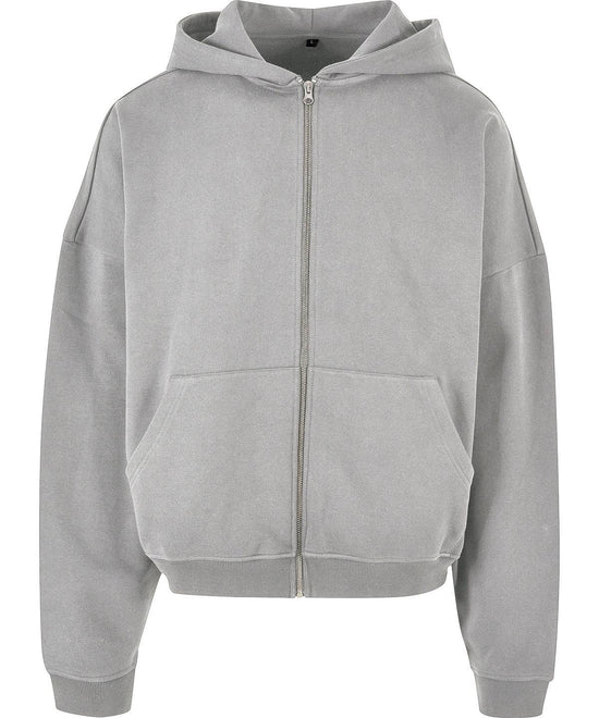 Heather Grey - 90s zip hoodie