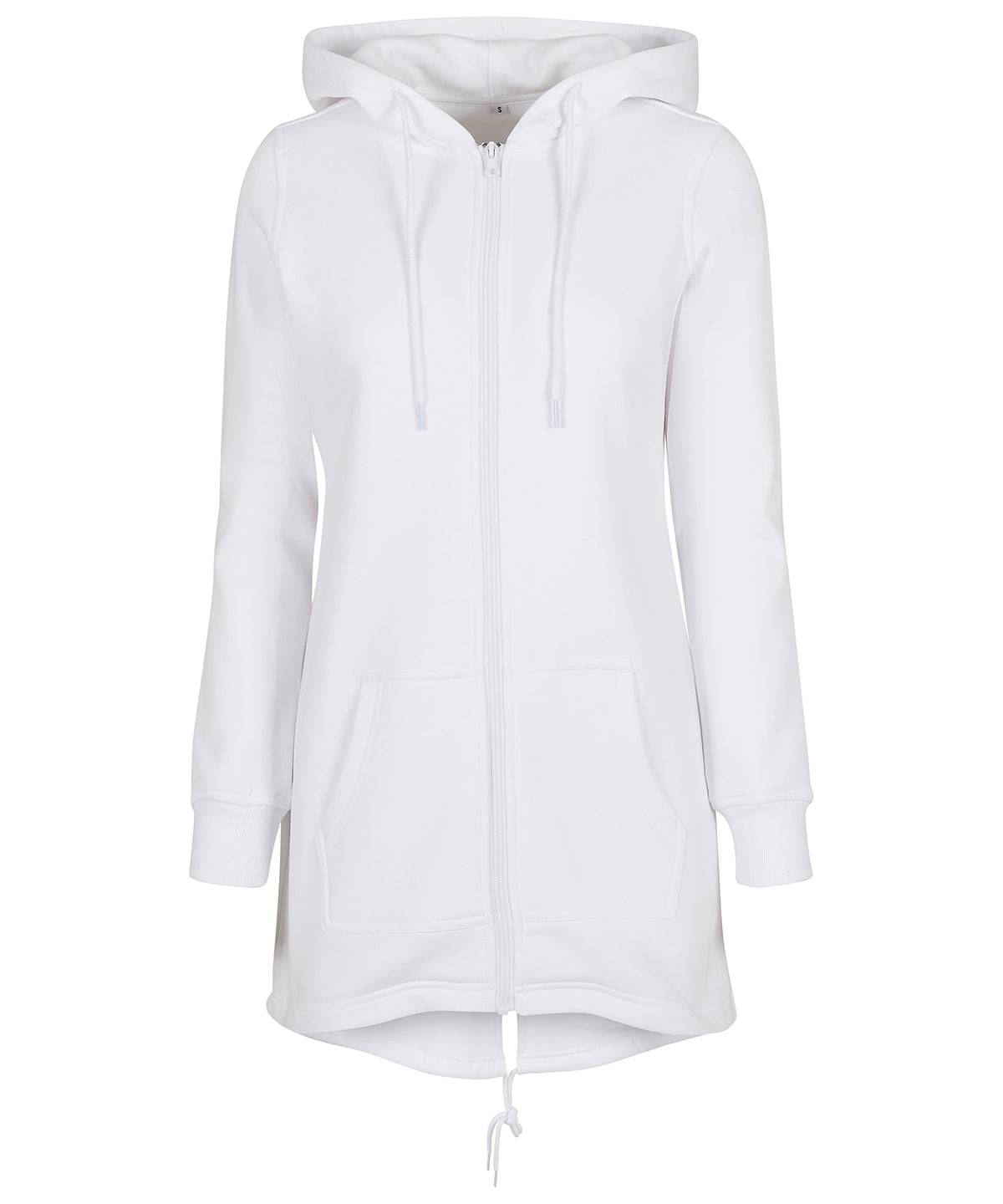 Blanc - Parka sweat femme