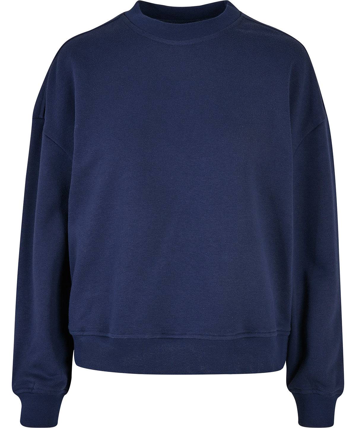 Light Navy - Women’s oversized crew neck sweatshirt