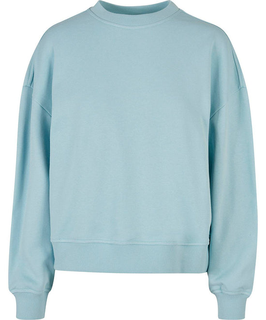 Ocean Blue - Women’s oversized crew neck sweatshirt