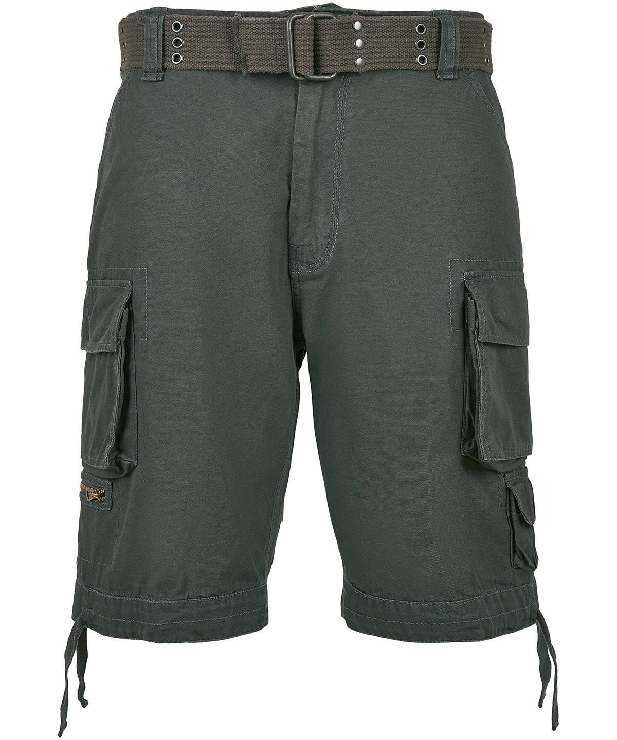 Anthracite - Savage vintage shorts - Garment Supplies ¦ Embroidery & Print Services