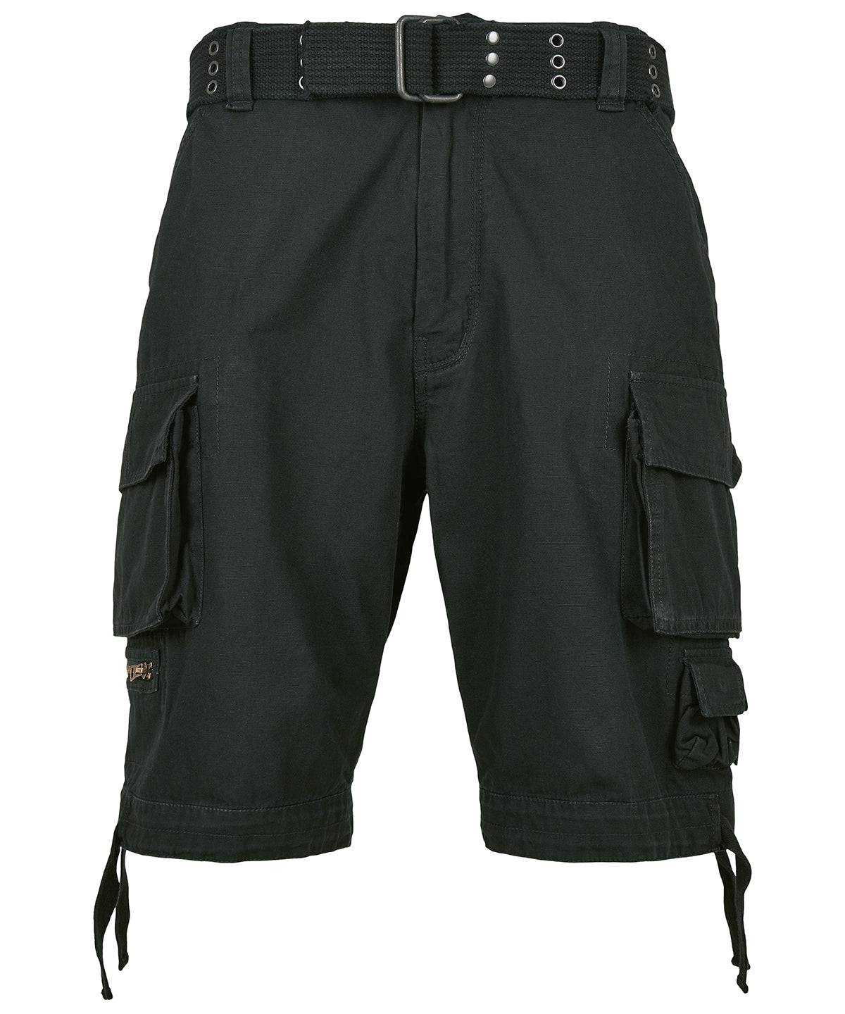 Black - Savage vintage shorts - Garment Supplies ¦ Embroidery & Print Services