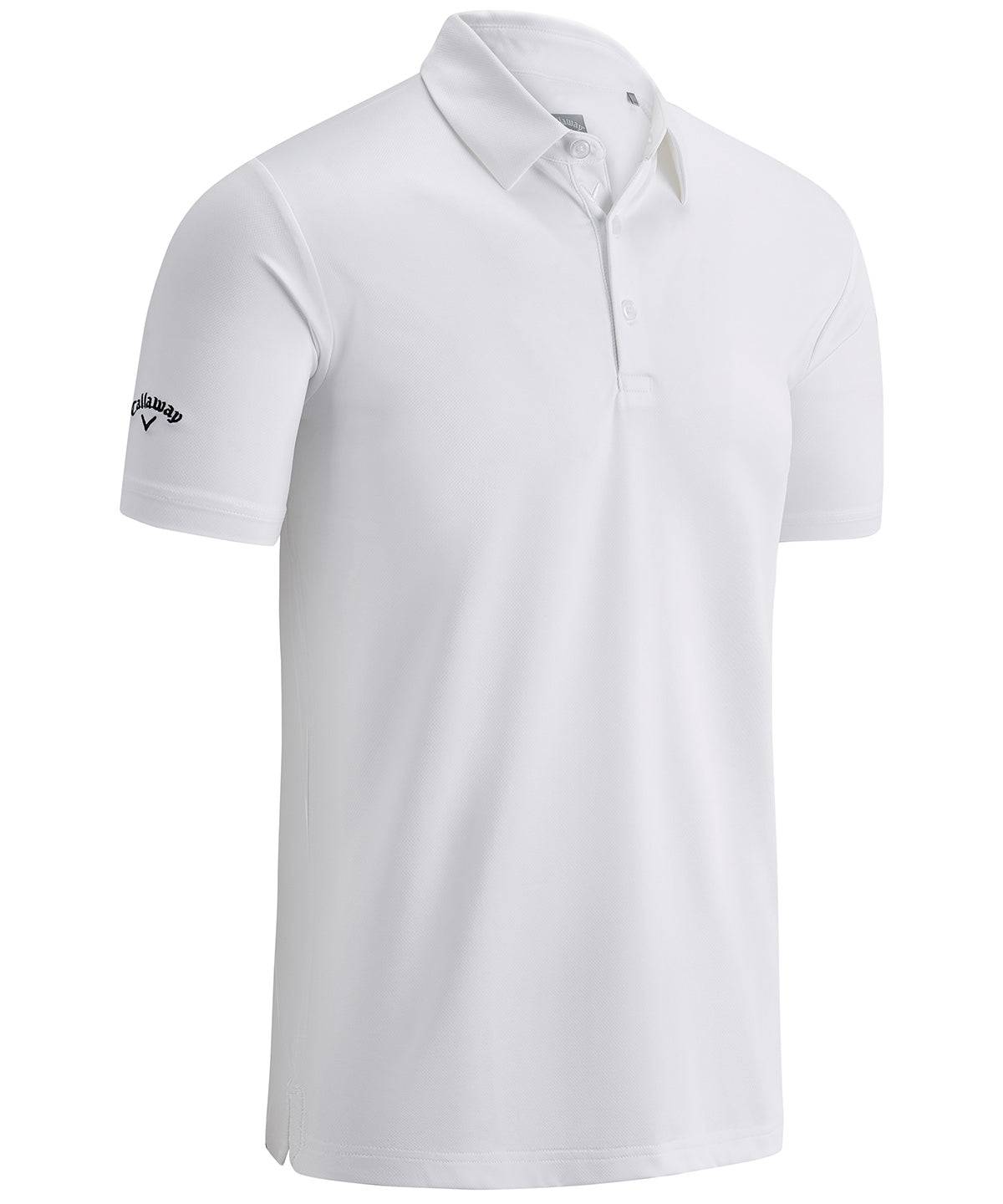 Bright White - Swing Tech™ solid polo