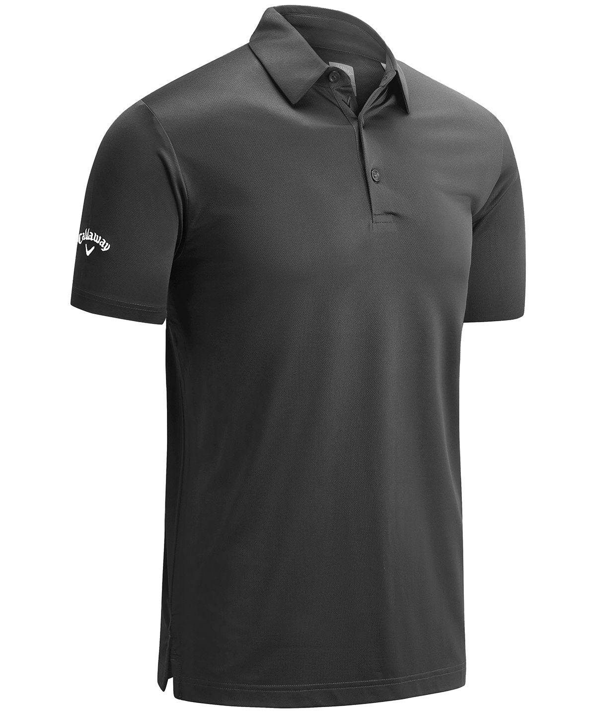 Grey (Asphalt) - Swing Tech™ solid polo