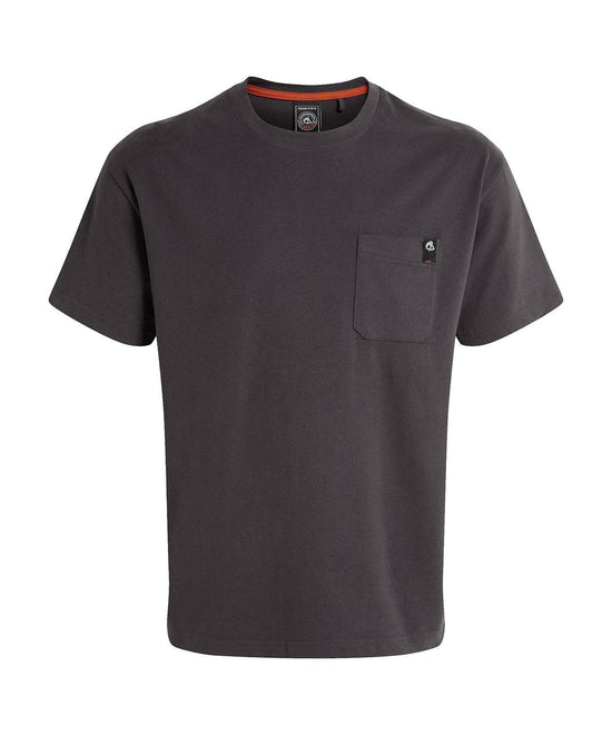 Carbon Grey - Wakefield pocket workwear t-shirt