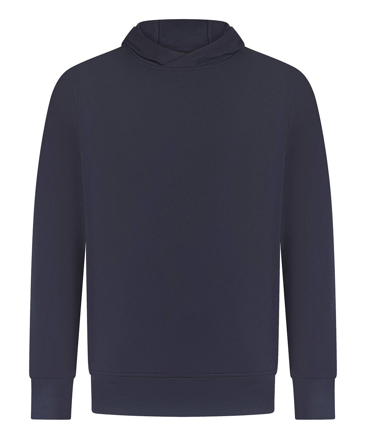 Navy - Contrast team hoodie