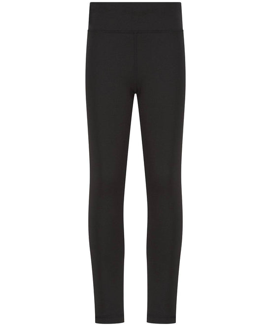 Black - Kids team leggings