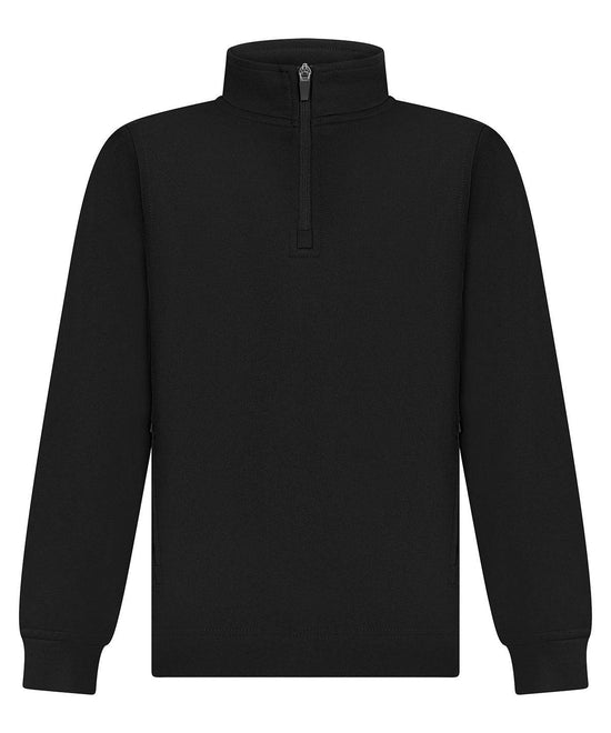 Black - Kids ¼-tracksuit top