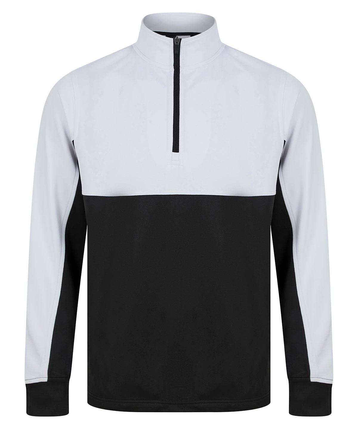 Black/White - Kids ¼-tracksuit top