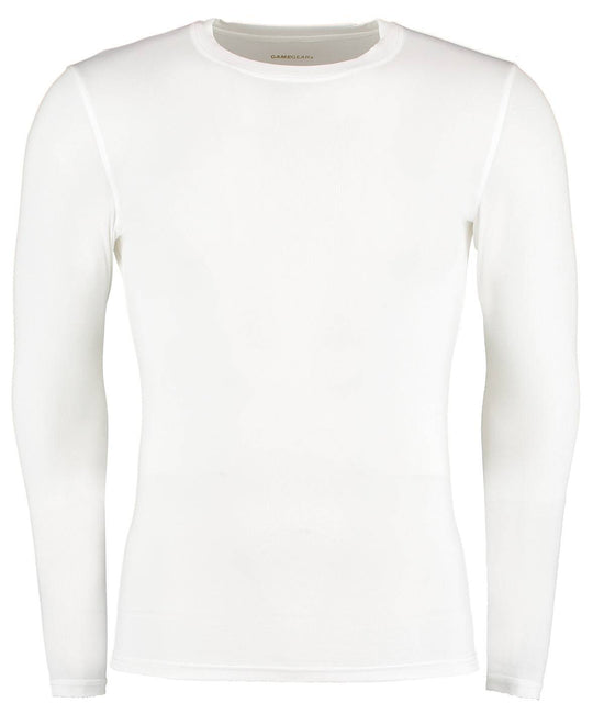 White - Gamegear® Warmtex® baselayer long sleeve (slim fit)
