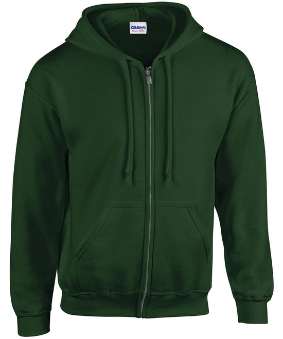 Forest* - Heavy Blend™  full zip hooded sweatshirt